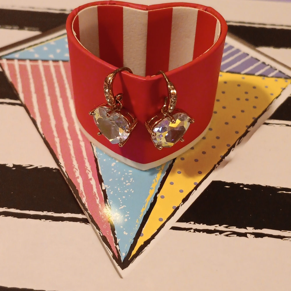 Juicy Couture Vintage Heart Shaped Earrings